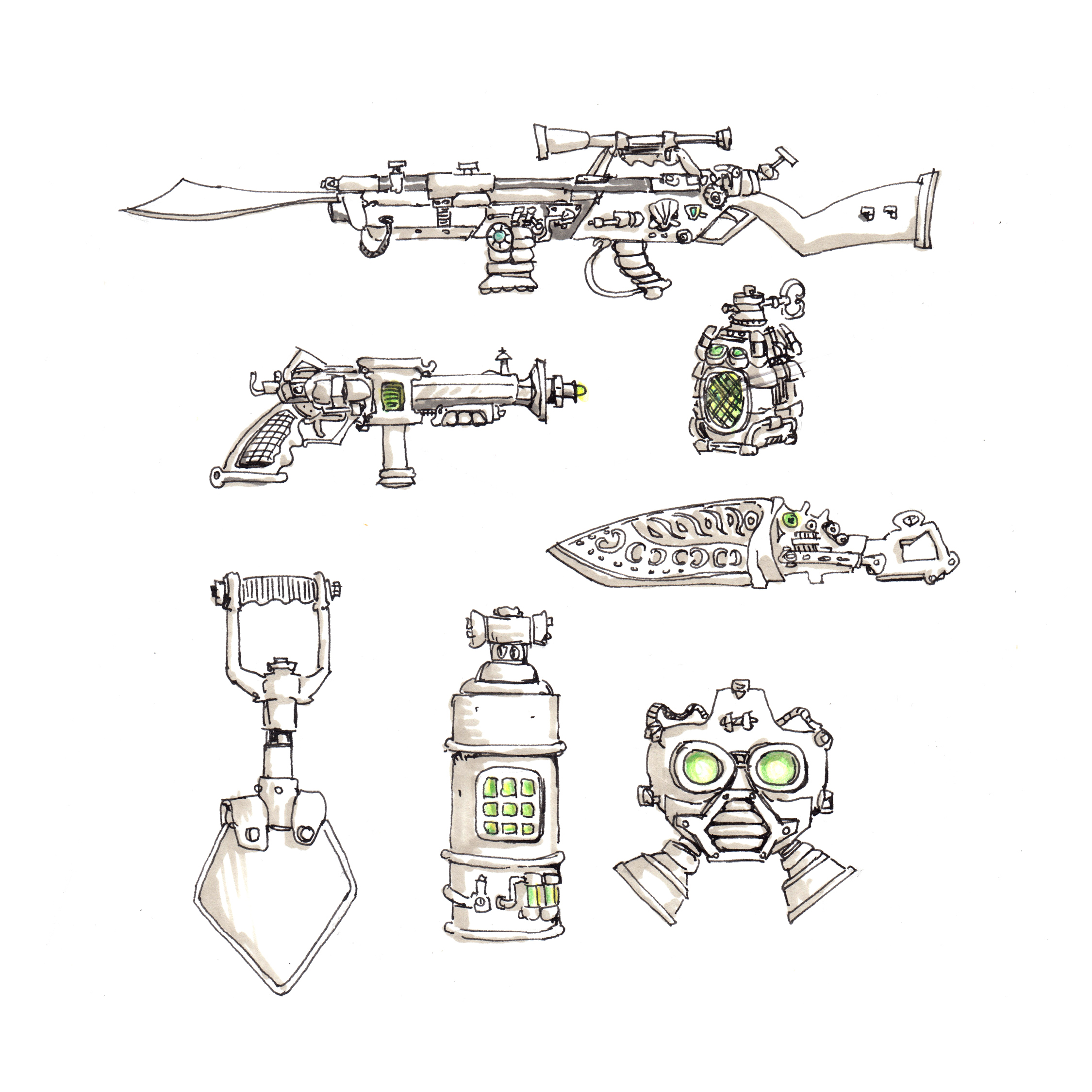 Book of Brazzmatazz weapons
